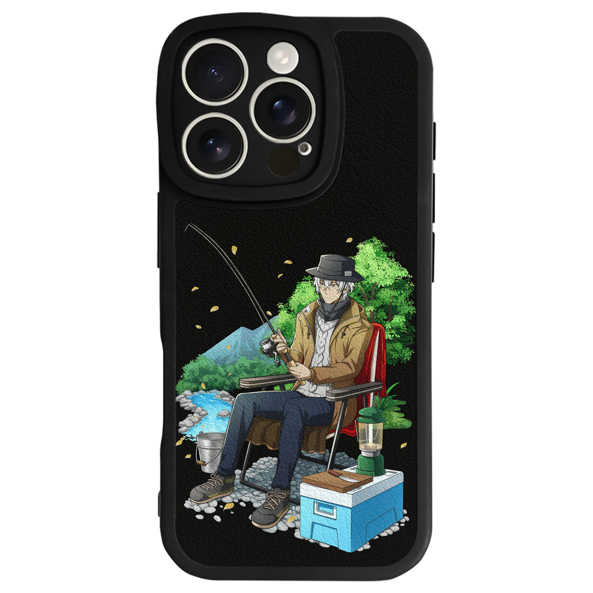 （画像用） 文豪ストレイドッグス Bungo Stray Dogs 【iPhone 16シリーズ対応】シリコンスマホケース（レザー調） 材質：シリコン